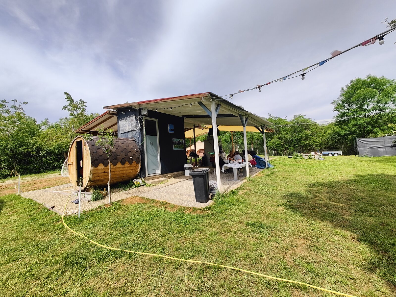 Foisor si sauna panoramica — Private Events & Groups - Camping Be You Văleni