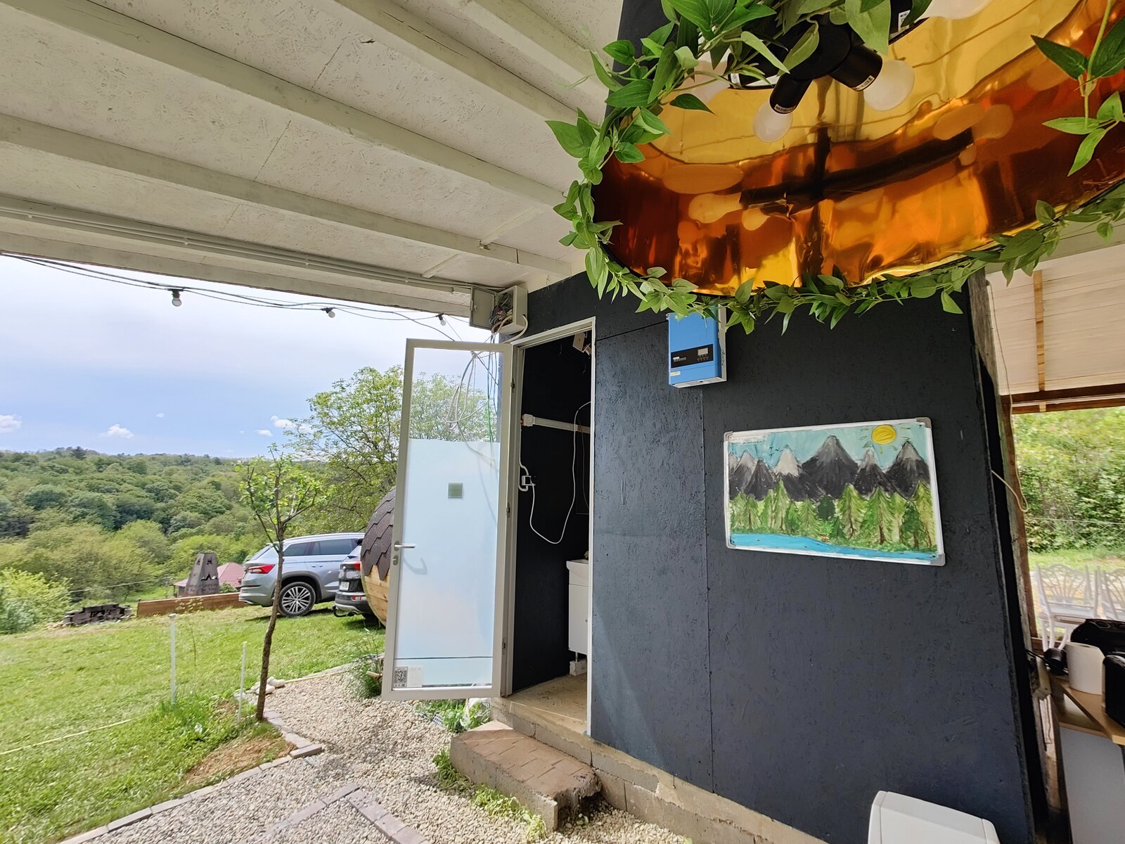 Vedere spre vale — Private Events & Groups - Camping Be You Văleni