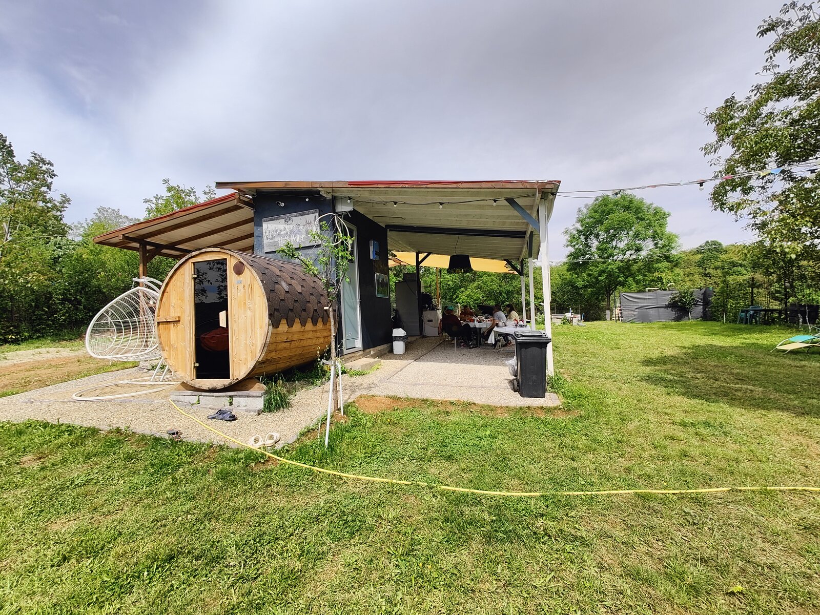 Sauna si foisor — Private Events & Groups - Camping Be You Văleni